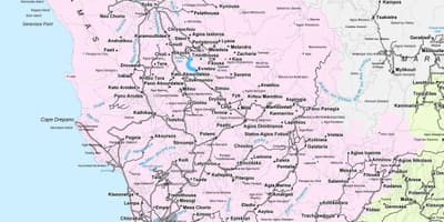 Mapa ng kalye ng limassol Cyprus